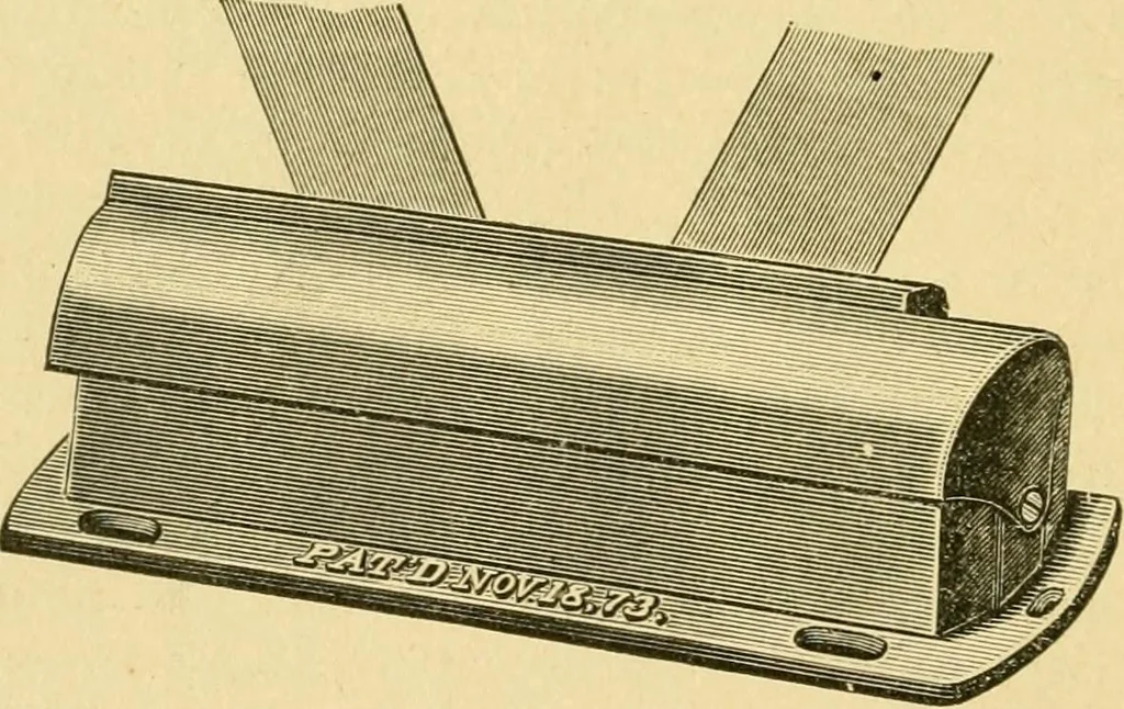 An illustration from Textile texts for cotton manufacturers : concerning the proper methods of equipping and running mills ... and a full list of the patented cotton machinery introduced and sold by the Draper Company, 1903, leaf 51