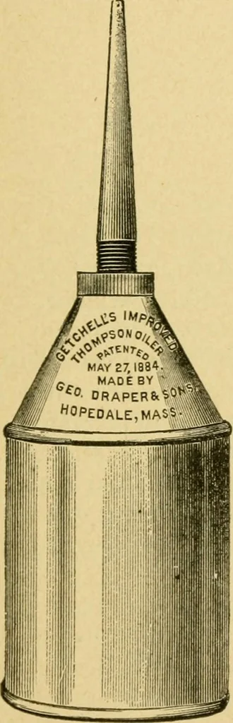 An illustration from Textile texts for cotton manufacturers : concerning the proper methods of equipping and running mills ... and a full list of the patented cotton machinery introduced and sold by the Draper Company, 1903, leaf 54