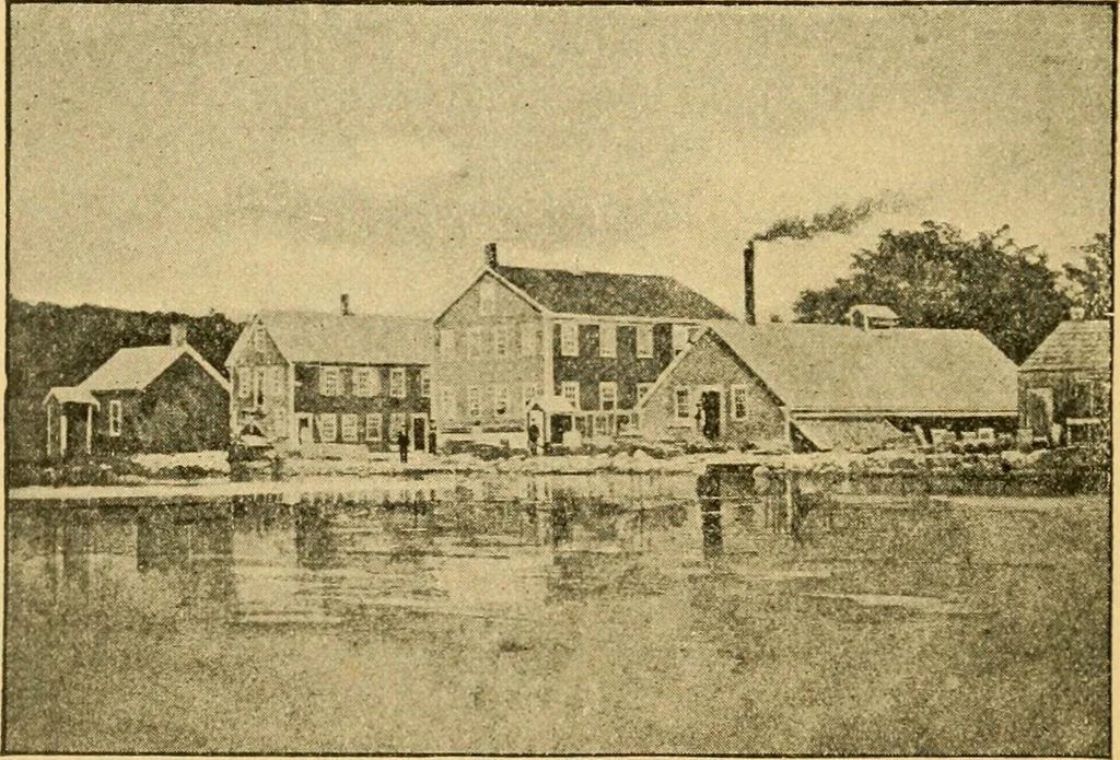 An illustration from Textile texts for cotton manufacturers : concerning the proper methods of equipping and running mills ... and a full list of the patented cotton machinery introduced and sold by the Draper Company, 1903, leaf 9
