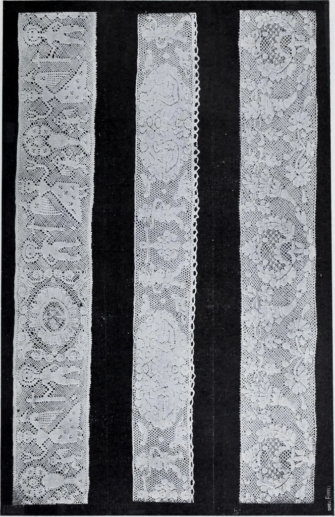 An illustration from Textilsammlung Iklé Katalog. Industrie- u. Gewerbemuseum St. Gallen, 1908, 1908, leaf 102