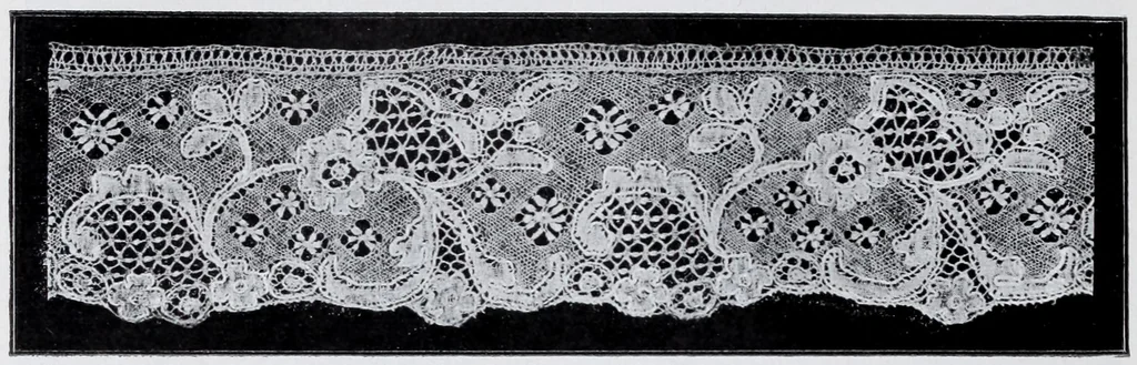 An illustration from Textilsammlung Iklé Katalog. Industrie- u. Gewerbemuseum St. Gallen, 1908, 1908, leaf 103