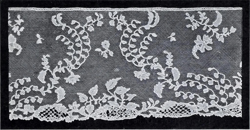 An illustration from Textilsammlung Iklé Katalog. Industrie- u. Gewerbemuseum St. Gallen, 1908, 1908, leaf 112