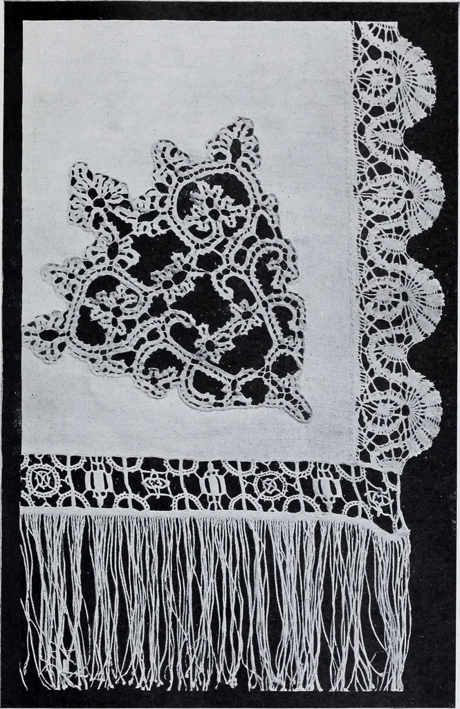 An illustration from Textilsammlung Iklé Katalog. Industrie- u. Gewerbemuseum St. Gallen, 1908, 1908, leaf 128