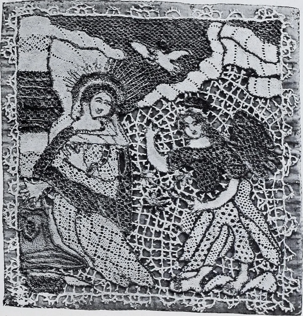 An illustration from Textilsammlung Iklé Katalog. Industrie- u. Gewerbemuseum St. Gallen, 1908, 1908, leaf 148