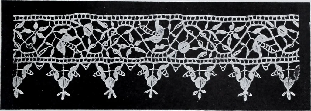 An illustration from Textilsammlung Iklé Katalog. Industrie- u. Gewerbemuseum St. Gallen, 1908, 1908, leaf 152
