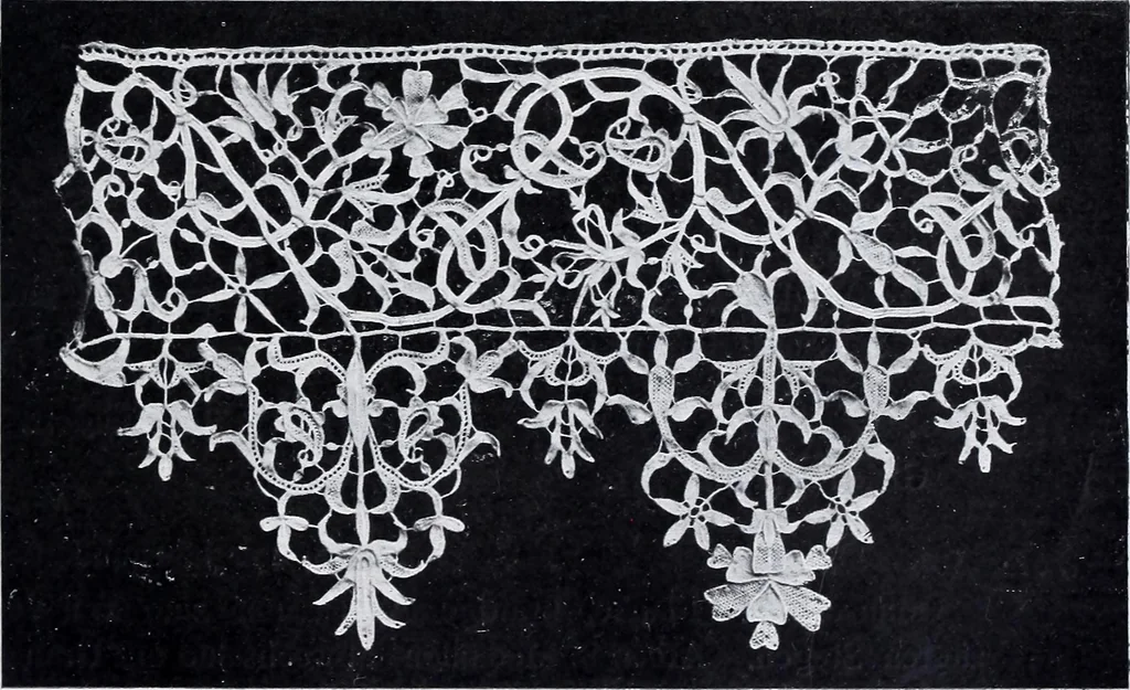 An illustration from Textilsammlung Iklé Katalog. Industrie- u. Gewerbemuseum St. Gallen, 1908, 1908, leaf 156