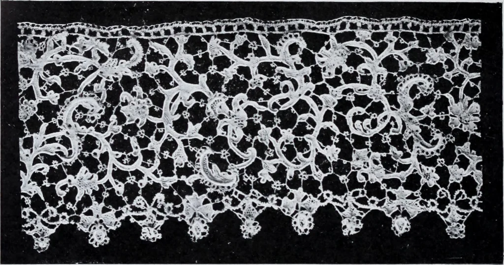 An illustration from Textilsammlung Iklé Katalog. Industrie- u. Gewerbemuseum St. Gallen, 1908, 1908, leaf 163