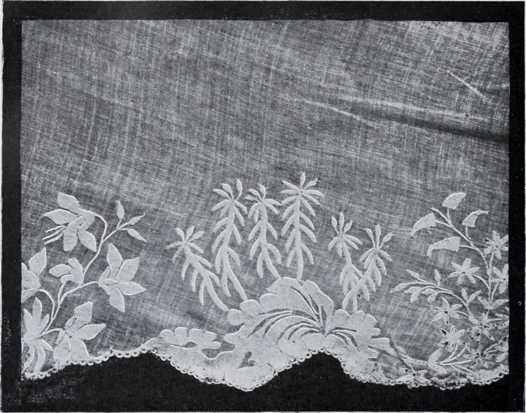 An illustration from Textilsammlung Iklé Katalog. Industrie- u. Gewerbemuseum St. Gallen, 1908, 1908, leaf 191