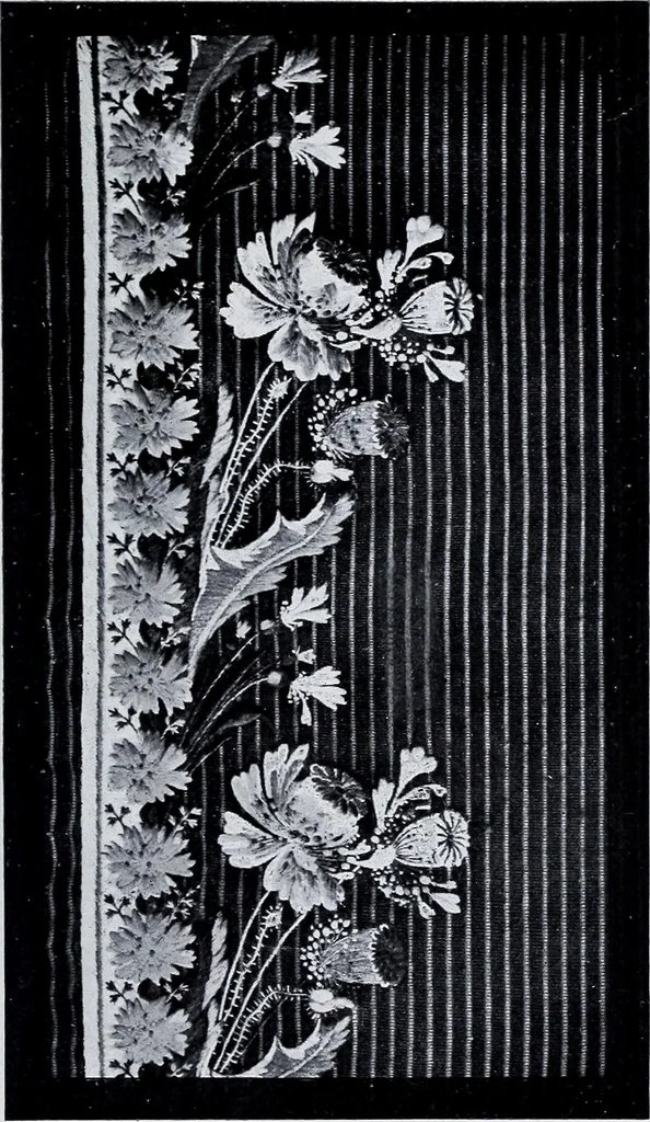 An illustration from Textilsammlung Iklé Katalog. Industrie- u. Gewerbemuseum St. Gallen, 1908, 1908, leaf 196