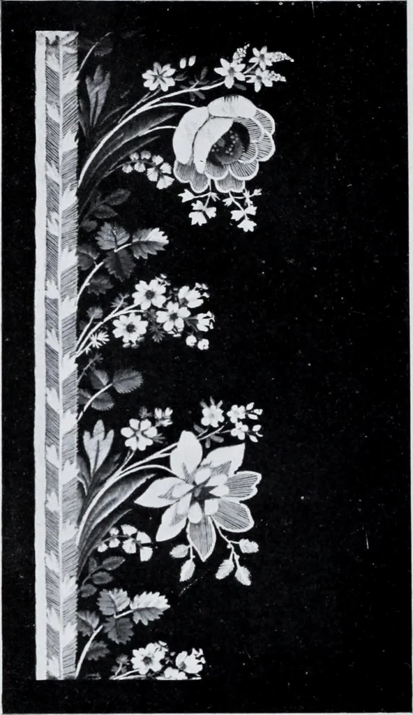 An illustration from Textilsammlung Iklé Katalog. Industrie- u. Gewerbemuseum St. Gallen, 1908, 1908, leaf 197