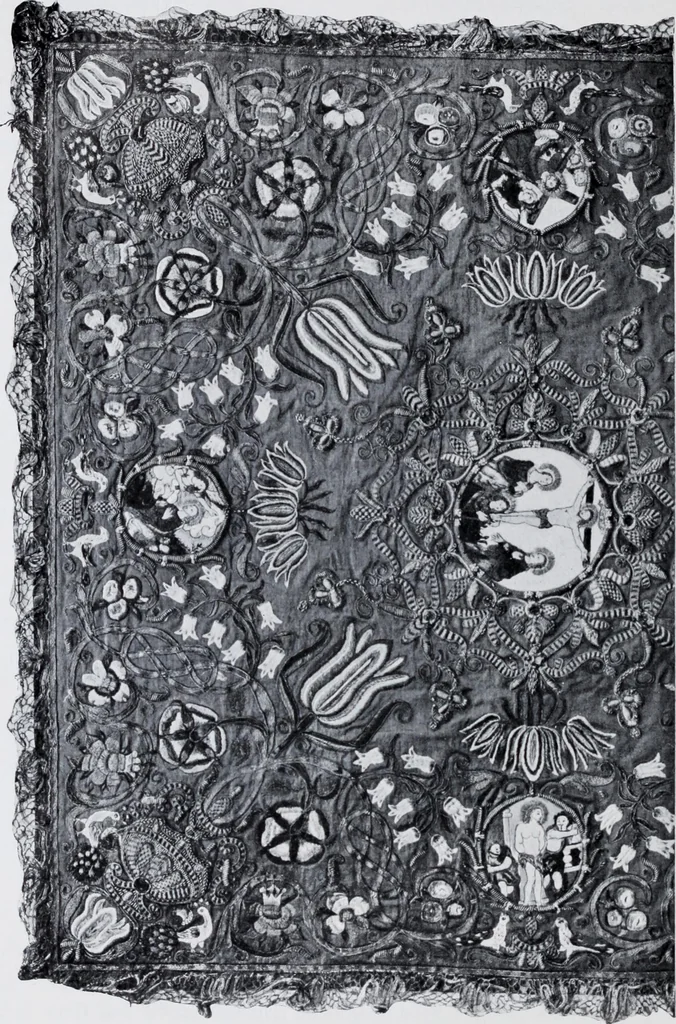 An illustration from Textilsammlung Iklé Katalog. Industrie- u. Gewerbemuseum St. Gallen, 1908, 1908, leaf 201
