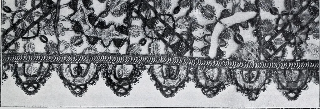 An illustration from Textilsammlung Iklé Katalog. Industrie- u. Gewerbemuseum St. Gallen, 1908, 1908, leaf 210