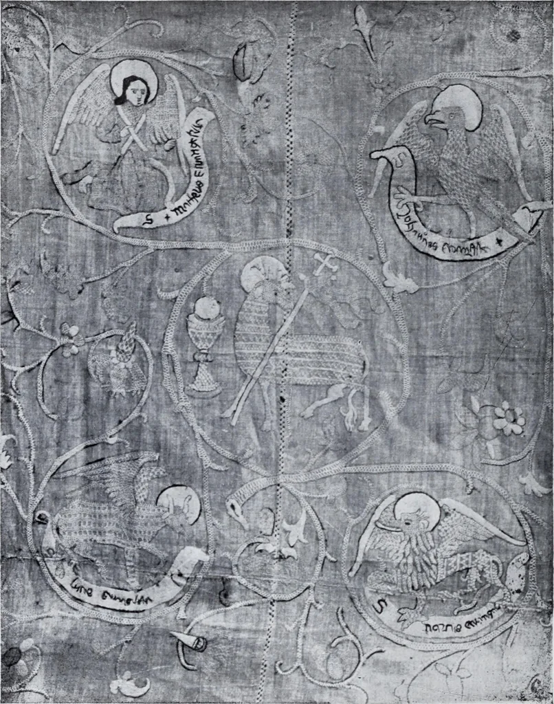 An illustration from Textilsammlung Iklé Katalog. Industrie- u. Gewerbemuseum St. Gallen, 1908, 1908, leaf 215