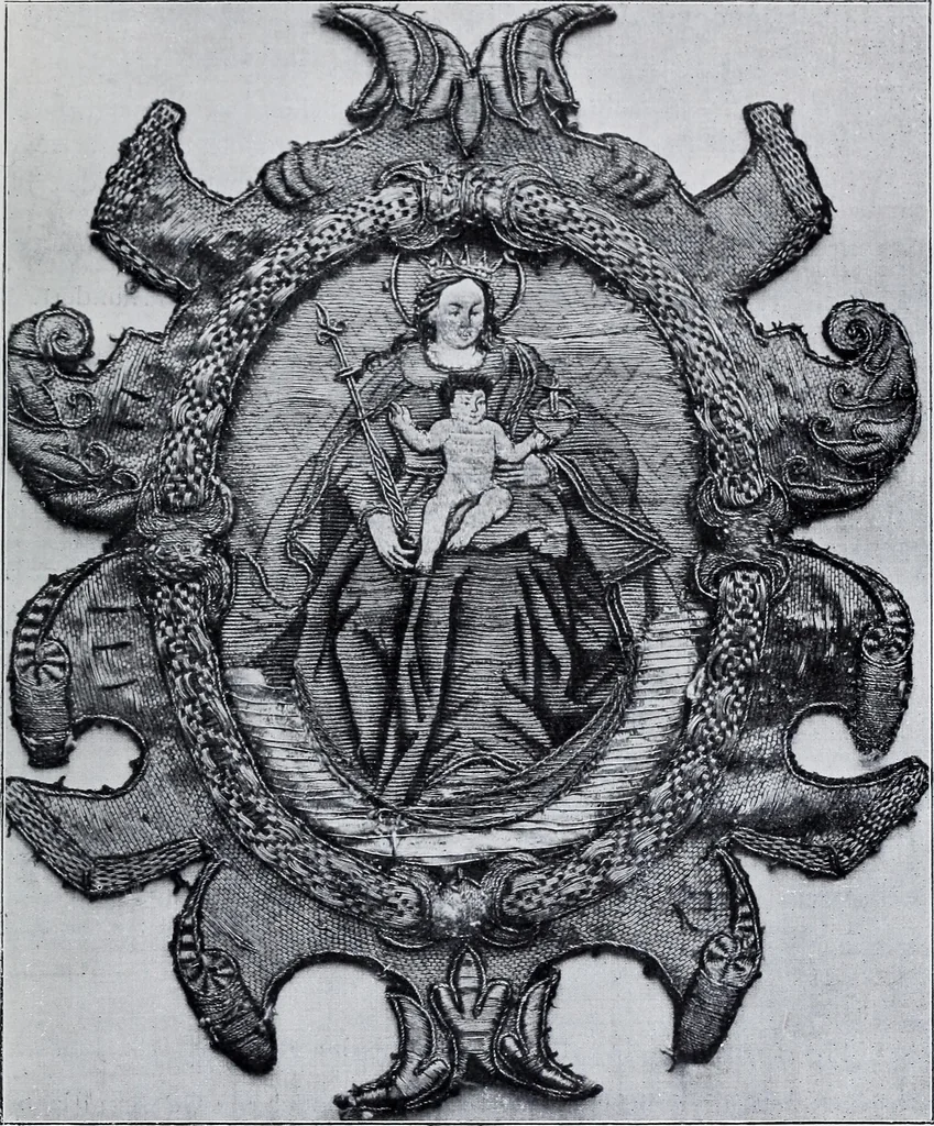 An illustration from Textilsammlung Iklé Katalog. Industrie- u. Gewerbemuseum St. Gallen, 1908, 1908, leaf 218
