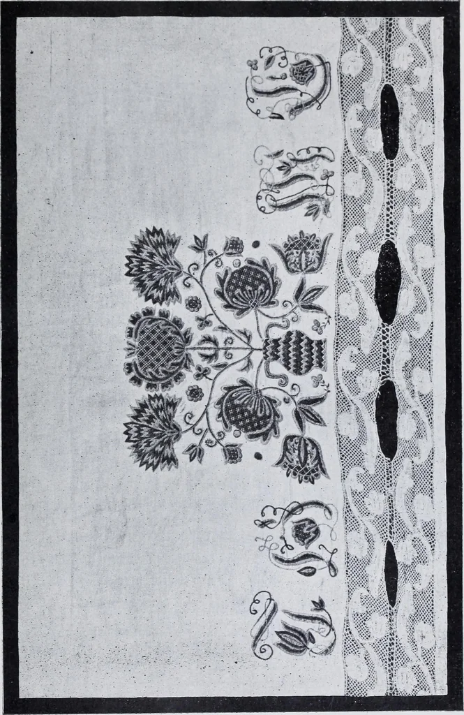 An illustration from Textilsammlung Iklé Katalog. Industrie- u. Gewerbemuseum St. Gallen, 1908, 1908, leaf 22