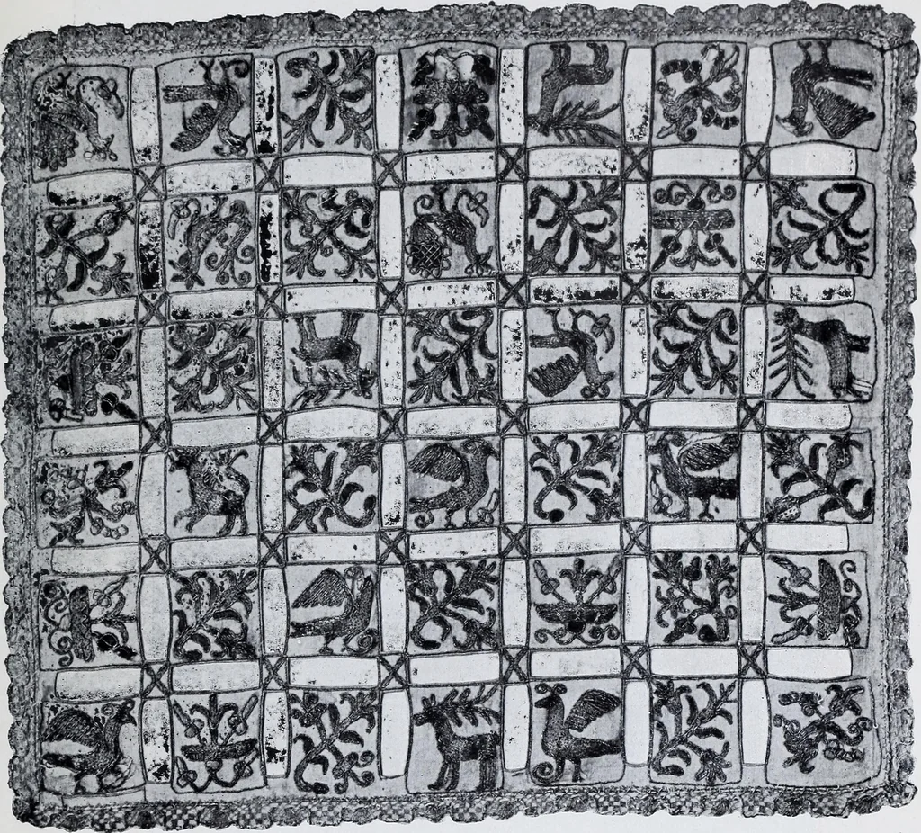 An illustration from Textilsammlung Iklé Katalog. Industrie- u. Gewerbemuseum St. Gallen, 1908, 1908, leaf 224
