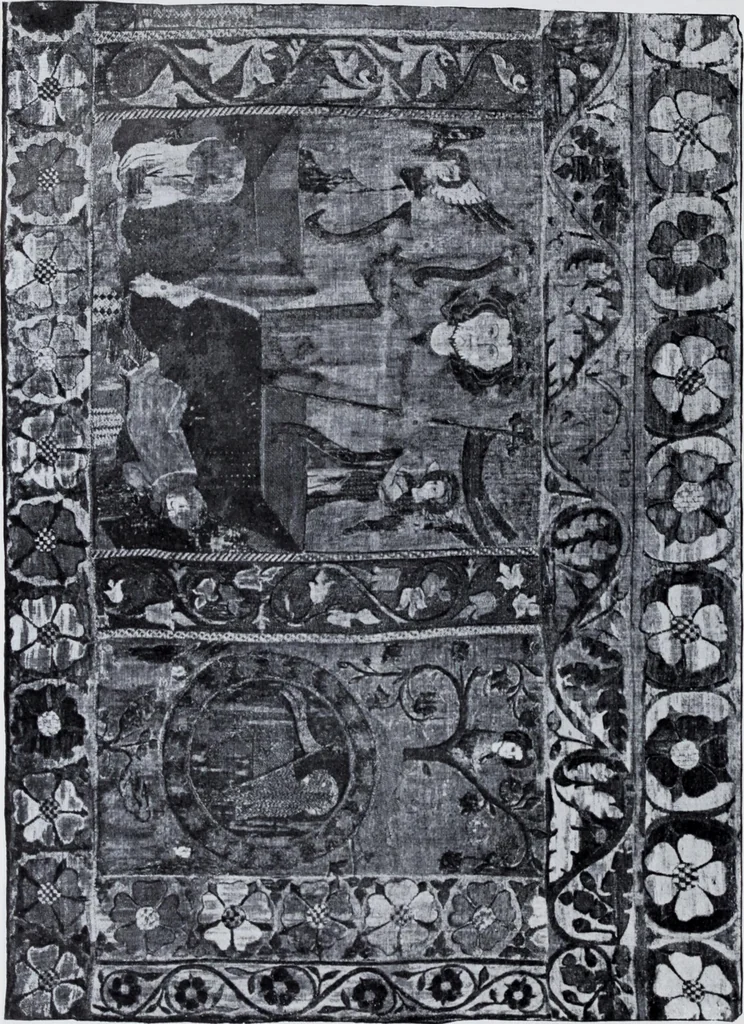 An illustration from Textilsammlung Iklé Katalog. Industrie- u. Gewerbemuseum St. Gallen, 1908, 1908, leaf 233