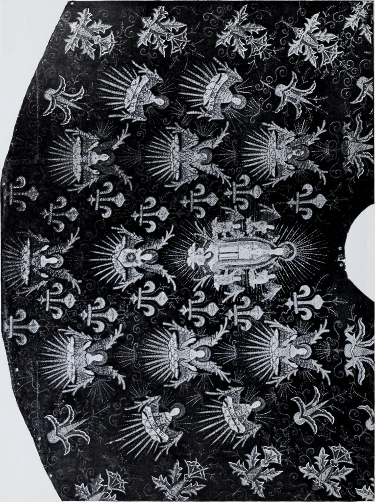 An illustration from Textilsammlung Iklé Katalog. Industrie- u. Gewerbemuseum St. Gallen, 1908, 1908, leaf 249