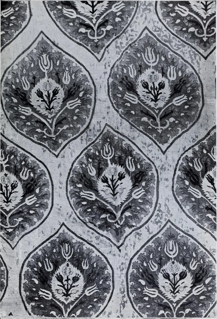 An illustration from Textilsammlung Iklé Katalog. Industrie- u. Gewerbemuseum St. Gallen, 1908, 1908, leaf 254