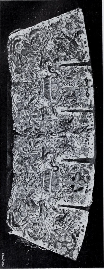 An illustration from Textilsammlung Iklé Katalog. Industrie- u. Gewerbemuseum St. Gallen, 1908, 1908, leaf 259