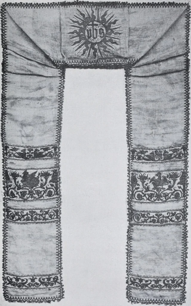 An illustration from Textilsammlung Iklé Katalog. Industrie- u. Gewerbemuseum St. Gallen, 1908, 1908, leaf 38