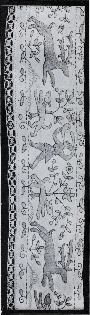An illustration from Textilsammlung Iklé Katalog. Industrie- u. Gewerbemuseum St. Gallen, 1908, 1908, leaf 43