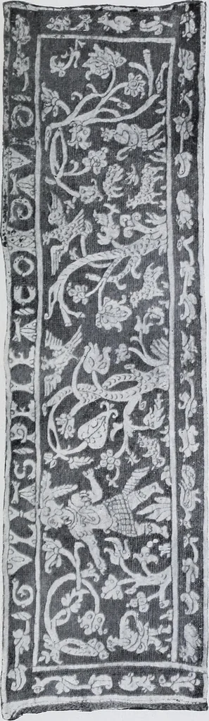 An illustration from Textilsammlung Iklé Katalog. Industrie- u. Gewerbemuseum St. Gallen, 1908, 1908, leaf 48