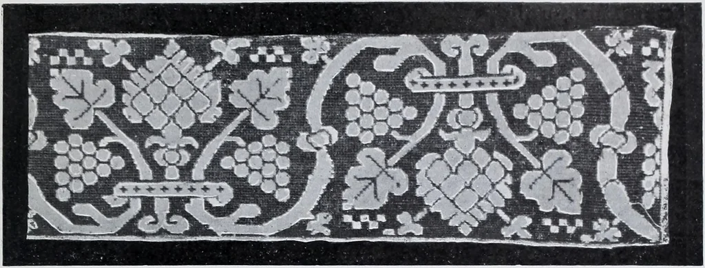 An illustration from Textilsammlung Iklé Katalog. Industrie- u. Gewerbemuseum St. Gallen, 1908, 1908, leaf 50