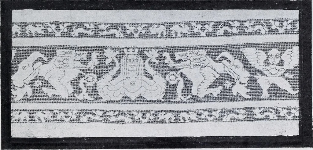 An illustration from Textilsammlung Iklé Katalog. Industrie- u. Gewerbemuseum St. Gallen, 1908, 1908, leaf 50