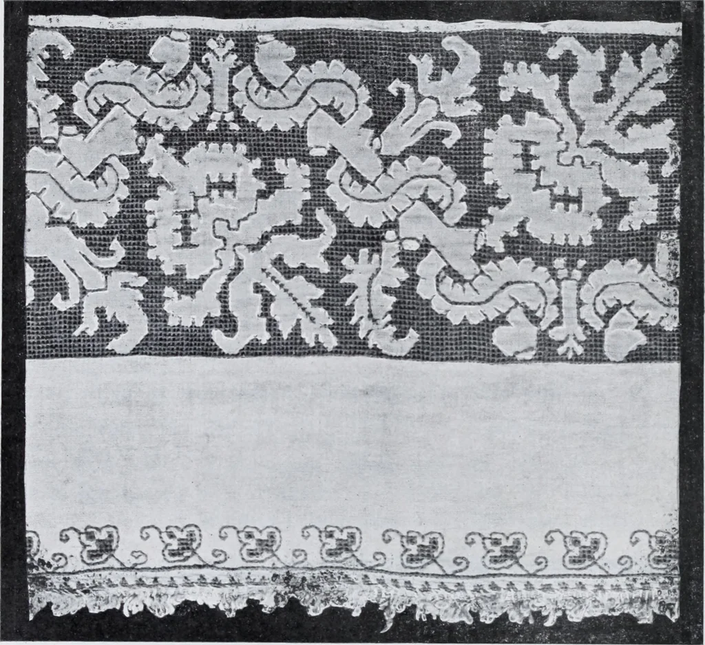 An illustration from Textilsammlung Iklé Katalog. Industrie- u. Gewerbemuseum St. Gallen, 1908, 1908, leaf 51