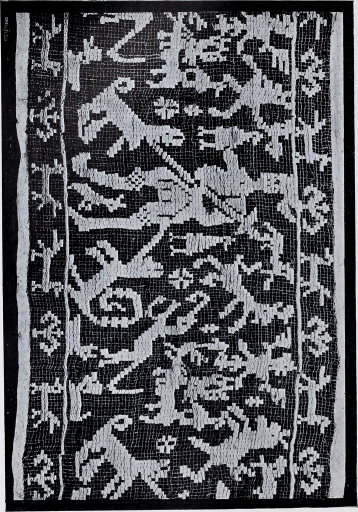 An illustration from Textilsammlung Iklé Katalog. Industrie- u. Gewerbemuseum St. Gallen, 1908, 1908, leaf 57