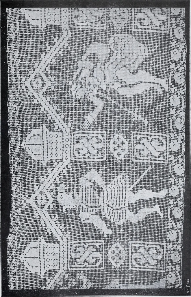An illustration from Textilsammlung Iklé Katalog. Industrie- u. Gewerbemuseum St. Gallen, 1908, 1908, leaf 70
