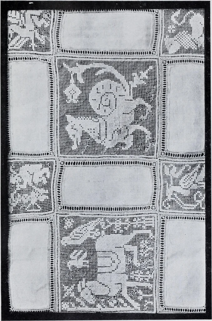 An illustration from Textilsammlung Iklé Katalog. Industrie- u. Gewerbemuseum St. Gallen, 1908, 1908, leaf 72