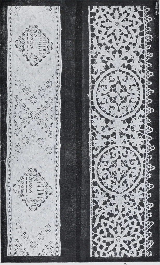 An illustration from Textilsammlung Iklé Katalog. Industrie- u. Gewerbemuseum St. Gallen, 1908, 1908, leaf 74