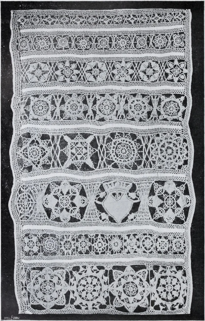 An illustration from Textilsammlung Iklé Katalog. Industrie- u. Gewerbemuseum St. Gallen, 1908, 1908, leaf 77