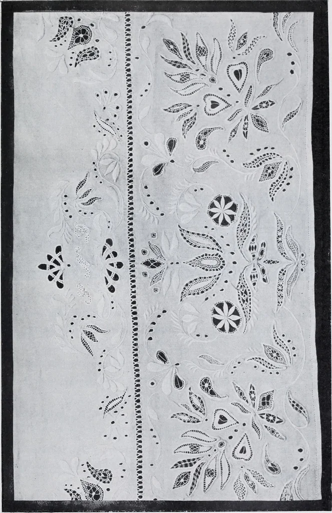 An illustration from Textilsammlung Iklé Katalog. Industrie- u. Gewerbemuseum St. Gallen, 1908, 1908, leaf 94