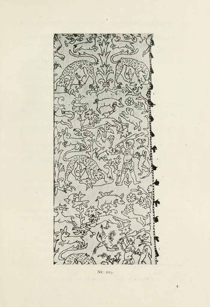 An illustration from Textilsammlung Iklé : Katalog 1908, 1908, leaf 53