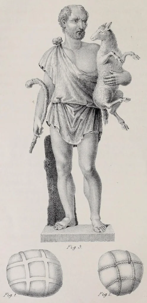 An illustration from Textrinum antiquorum : an account of the art of weaving among the ancients ..., 1843, leaf 134