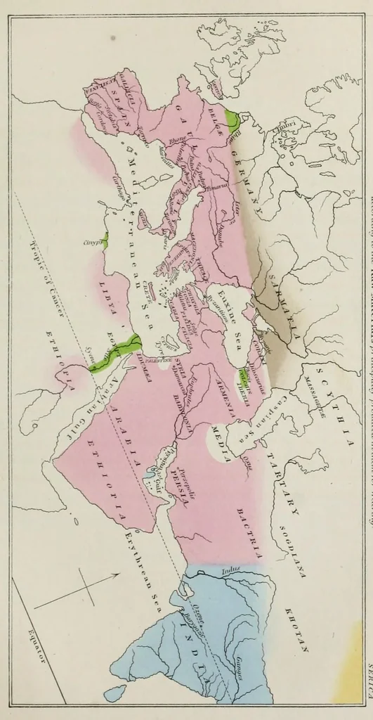 An illustration from Textrinum antiquorum : an account of the art of weaving among the ancients ..., 1843, leaf 281