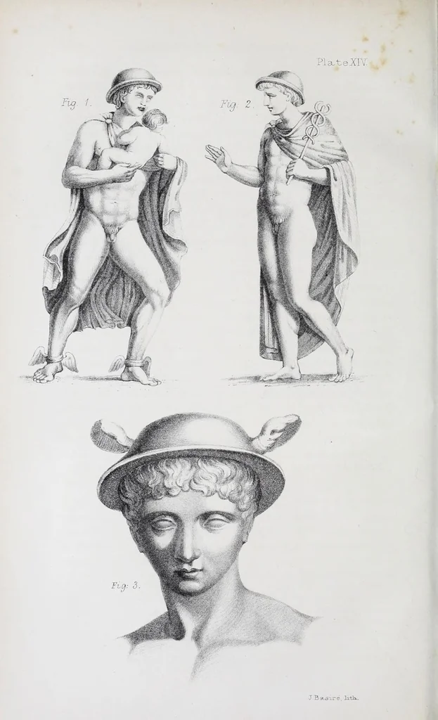An illustration from Textrinum antiquorum : an account of the art of weaving among the ancients ..., 1843, leaf 458