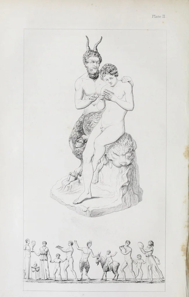 An illustration from Textrinum antiquorum : an account of the art of weaving among the ancients ..., 1843, leaf 90