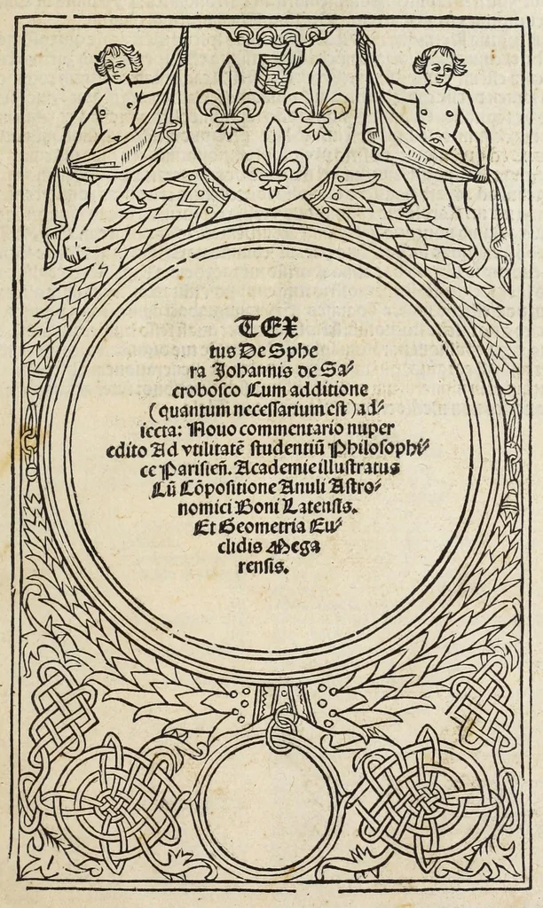 An illustration from Textus De sphera, 1507, leaf 9