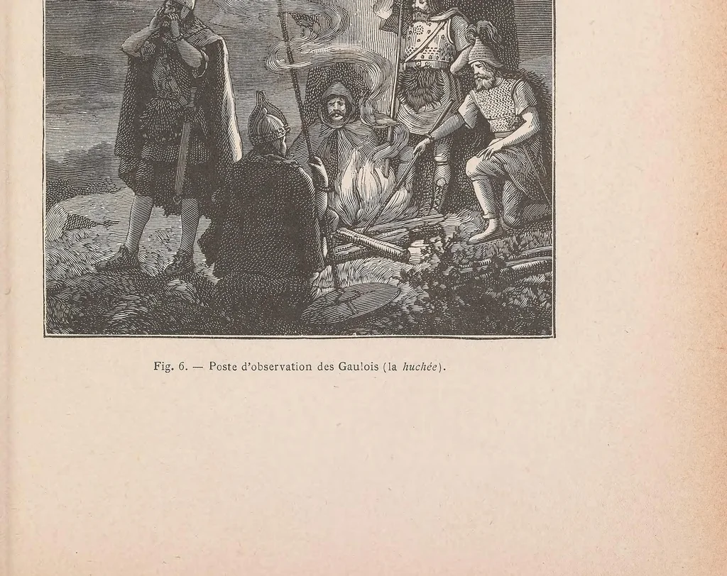An illustration from La télégraphie historique : depuis les temps les plus reculés jusqu'à nos jours, 1888, leaf 43