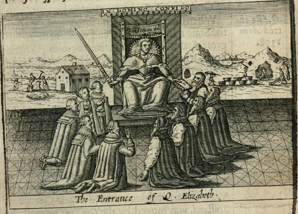An illustration from A thankfull remembrance of Gods mercie. In an historical collection of the great and mercifull deliuerances of the church and state of England, since the gospell beganne here to flourish, from the beginning of Queene Elizabeth, 1630, leaf 18