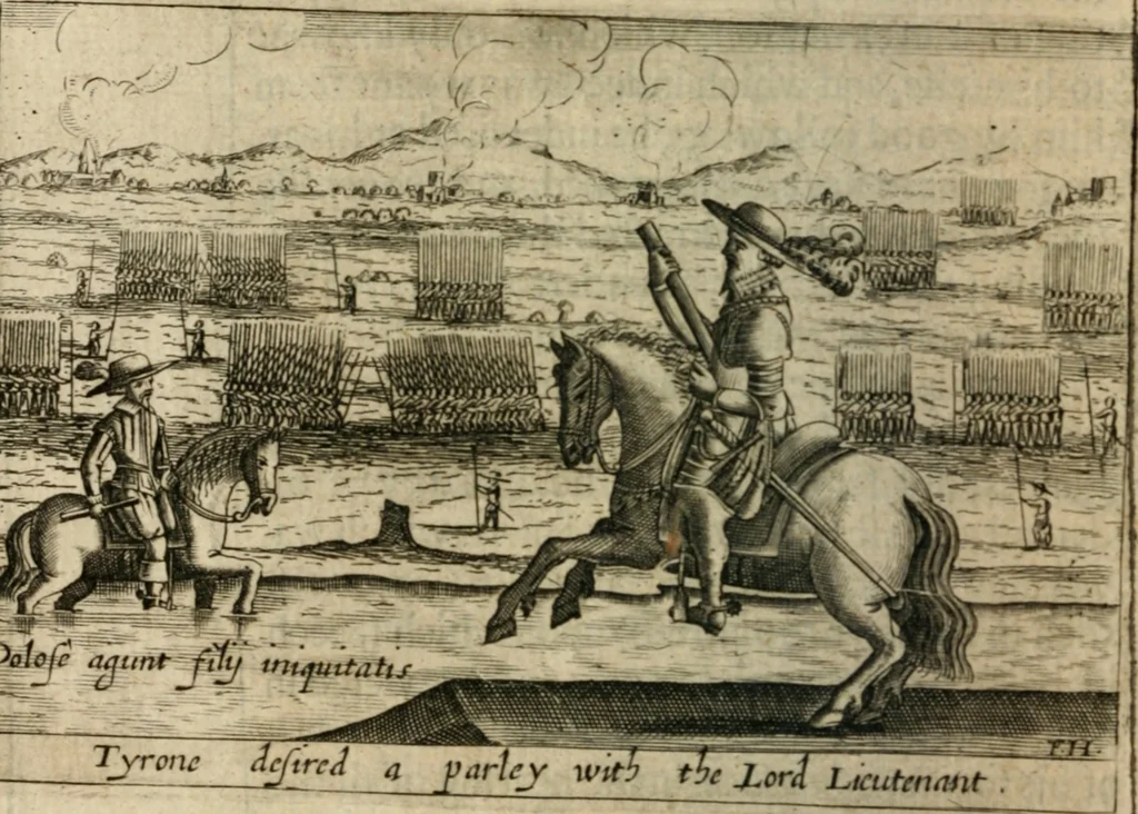 An illustration from A thankfull remembrance of Gods mercie. In an historical collection of the great and mercifull deliuerances of the church and state of England, since the gospell beganne here to flourish, from the beginning of Queene Elizabeth, 1630, leaf 231