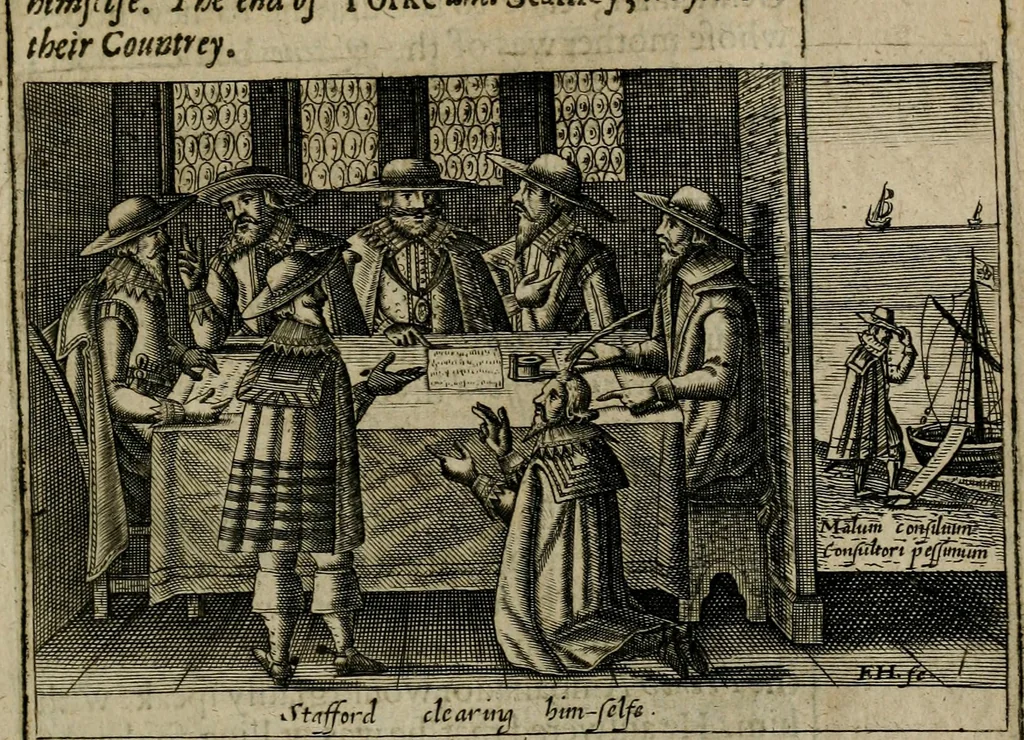 An illustration from A thankfvll remembrance of Gods mercie : in a historicall collection of the great and mercifull deliuerances of the church and state of England, since the Gospell beganne here to flourish, from the beginning of Queene Elizabeth, 1630, leaf 136