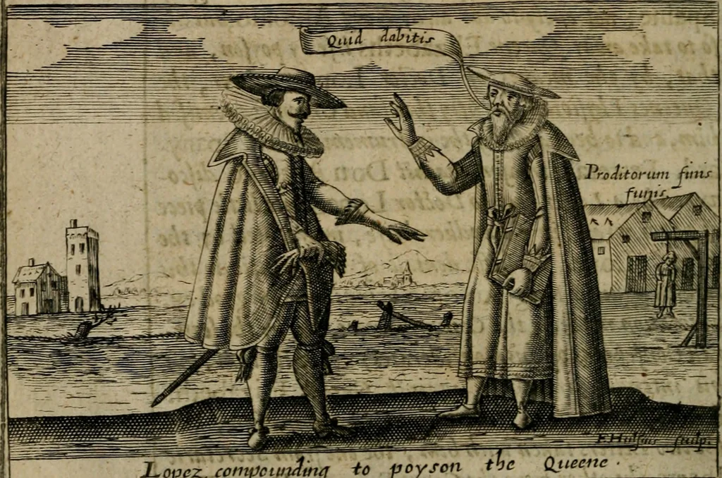 An illustration from A thankfvll remembrance of Gods mercie : in a historicall collection of the great and mercifull deliuerances of the church and state of England, since the Gospell beganne here to flourish, from the beginning of Queene Elizabeth, 1630, leaf 177
