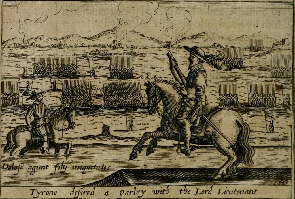 An illustration from A thankfvll remembrance of Gods mercie : in a historicall collection of the great and mercifull deliuerances of the church and state of England, since the Gospell beganne here to flourish, from the beginning of Queene Elizabeth, 1630, leaf 227