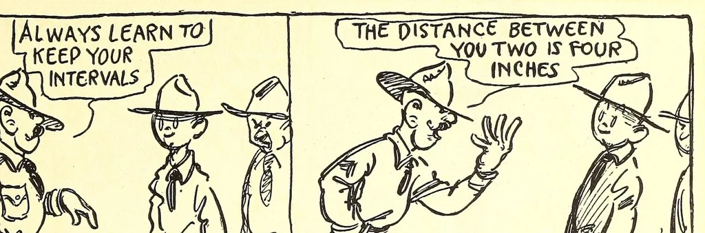 An illustration from That rookie from the 13th Squad, 1918, leaf 13