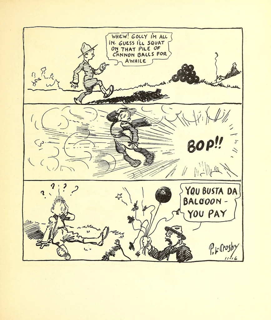 An illustration from That rookie from the 13th Squad, 1918, leaf 45